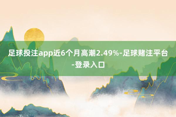 足球投注app近6个月高潮2.49%-足球赌注平台-登录入口